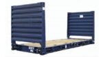 20 foot flat rack shipping container for sale | Power Container Hub