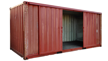 20 foot storage container with barn doors for sale | Power Container Hub