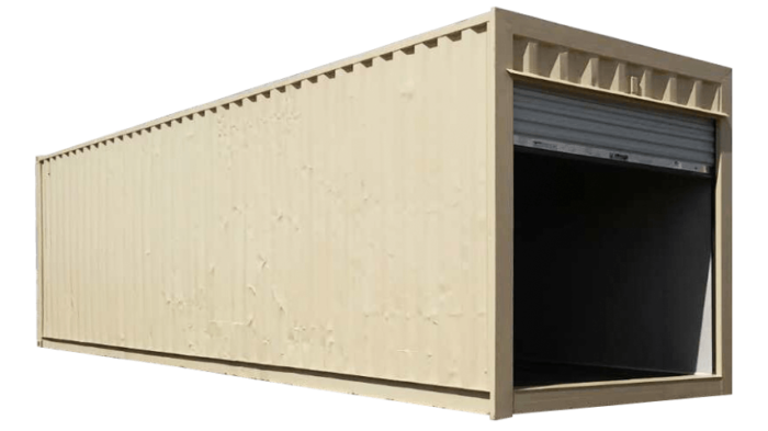 30 foot storage container with roll-up door for sale | Power Container Hub