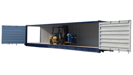 40ft high cube open side shipping containers